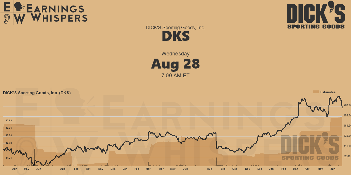 Dick's Sporting Goods Inc Down 24.40% To $110.61 After Earnings